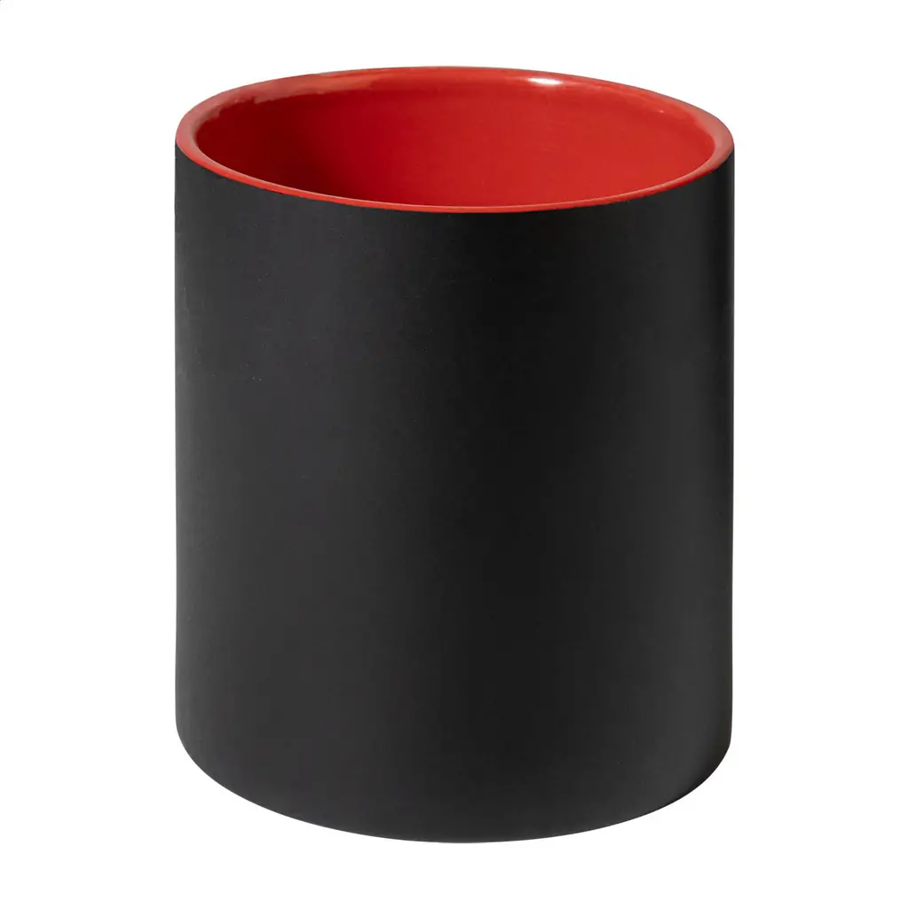 Šalica Bavary AP781260 black, red ø82×96 mm-8