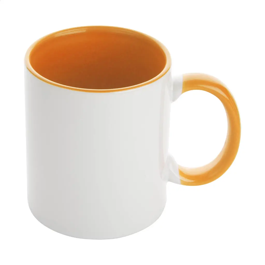 Sublimacijska šalica InnoColour AP791325 white, orange ø82×100 mm-4