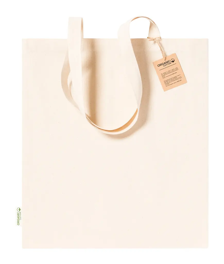 Torba za kupovinu od pamuka Togox 140 AP722386 natural 380×420 mm-0