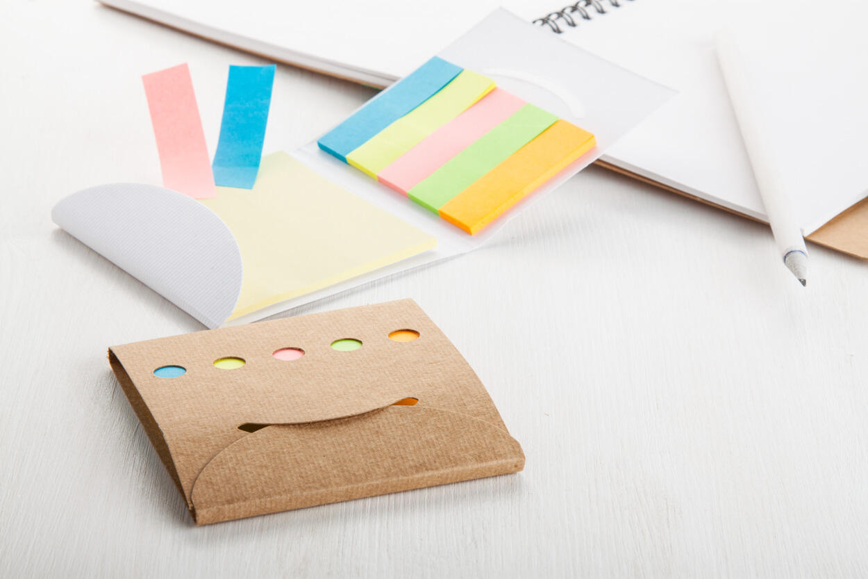 Samoljepljivi papirići Minok Plus AP731613 beige 83×86×5 mm-3