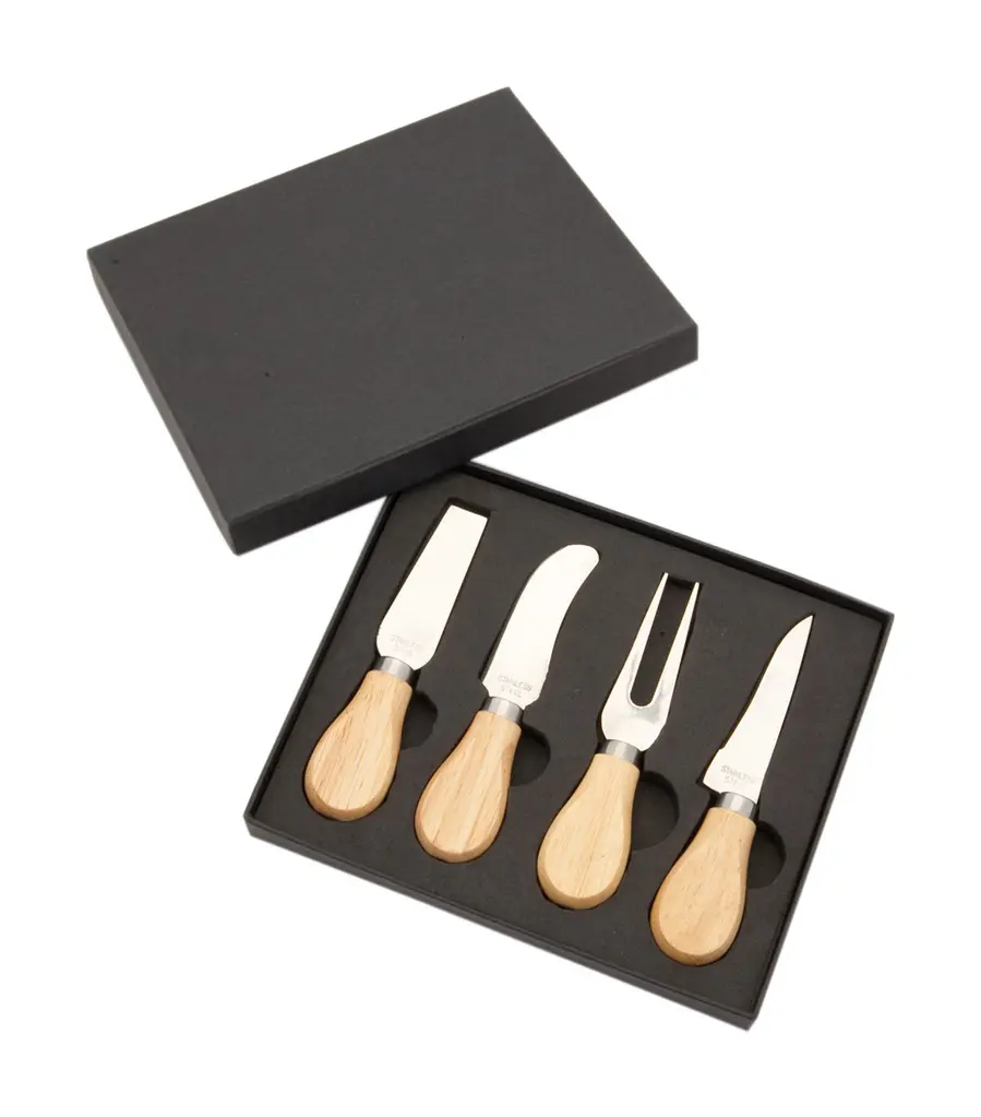 Set noževa za sir Gouda AP731983 natural 190×160×23 mm-2