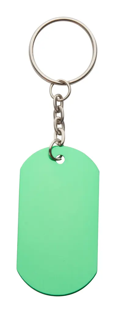 Privjesak za ključeve Wardim AP741192 green 29×54×1 mm-1