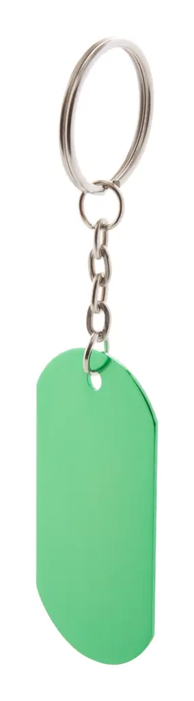Privjesak za ključeve Wardim AP741192 green 29×54×1 mm-2