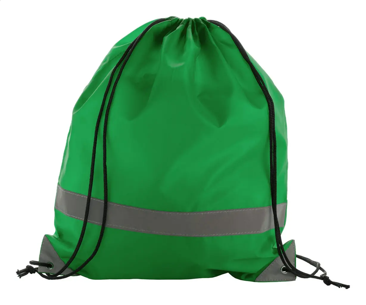 Reflektirajuća vrećica s vrpcom Vidraw AP741542 green 350×410 mm-1