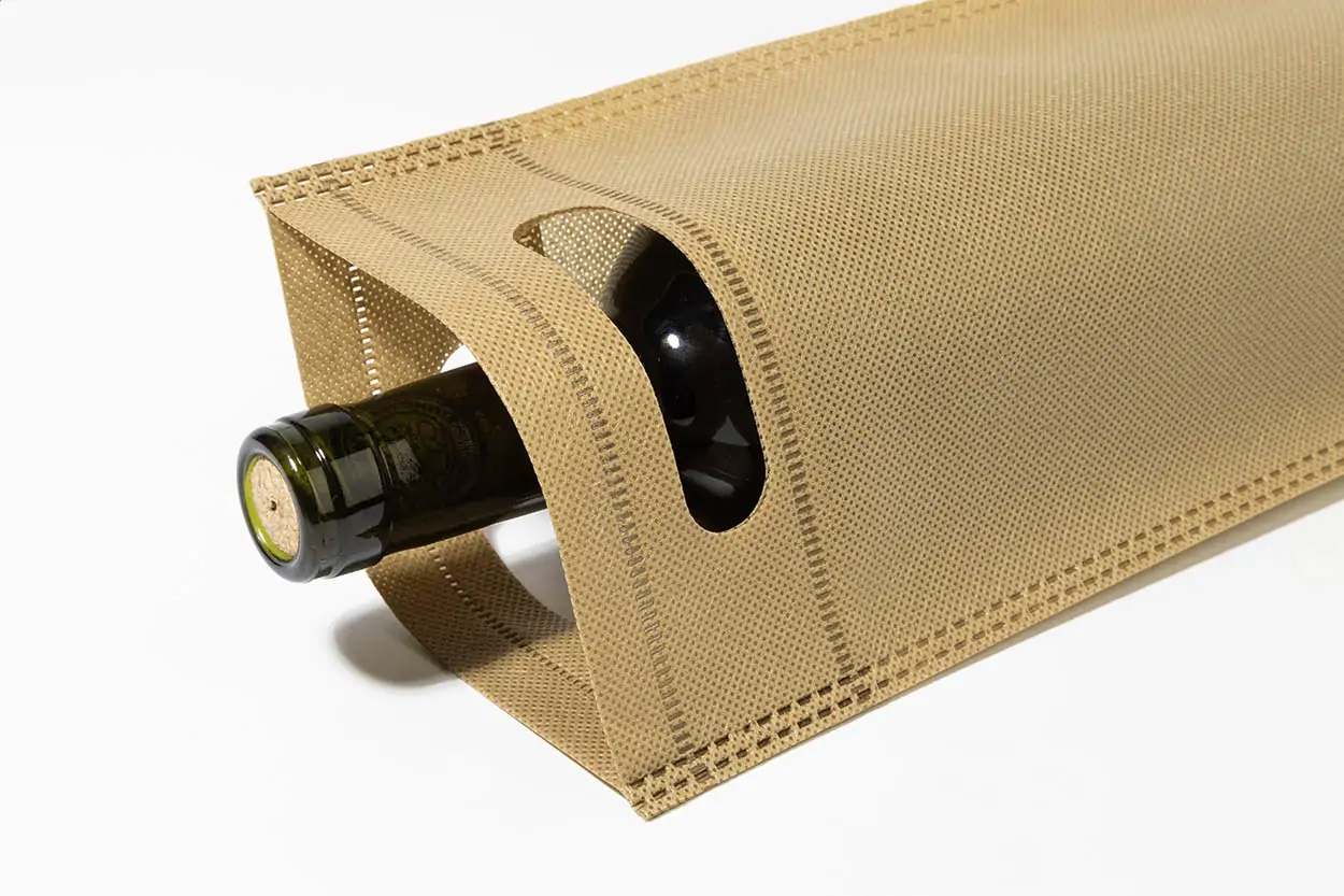 Poklon vrećica za vino Mosel AP741772 beige 160×400×65 mm-2 Poklon vrećica za vino Mosel AP741772 beige 160×400×65 mm-2