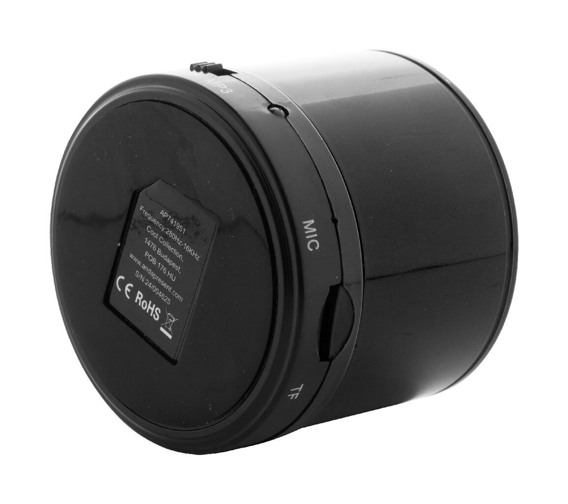 Bluetooth zvučnik Decibel AP741951 black ø59×50 mm-1