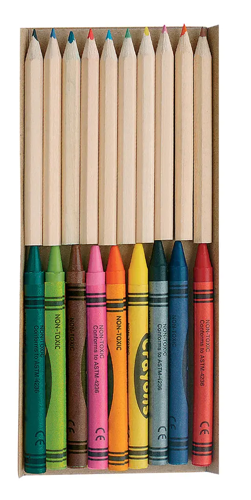 Set bojica i pastela Jenkins AP761186 multicolour, natural 78×185×12 mm-1