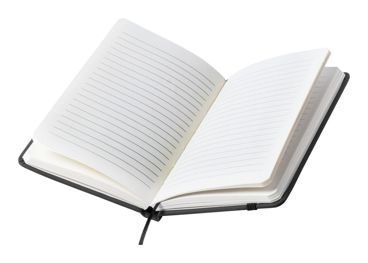 Rokovnik Nopuk Line A6 AP781194 black 95×145×15 mm-1