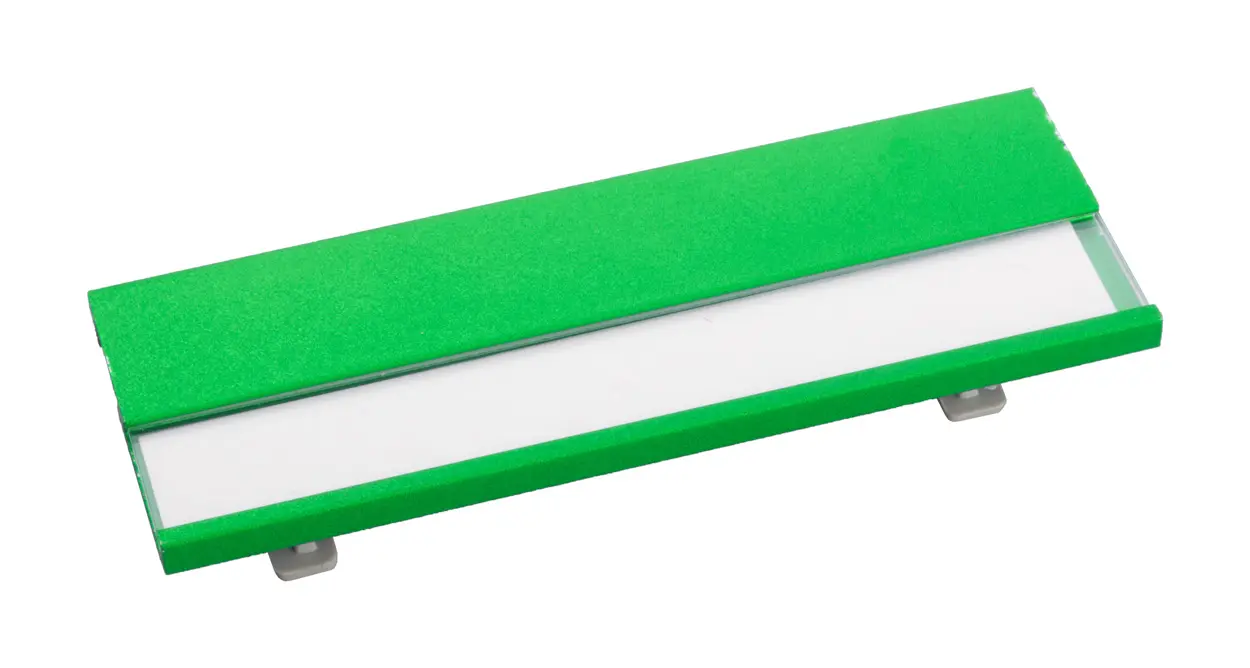 Pločica za ime Namuu AP791540 lime green 70×25×4 mm-0