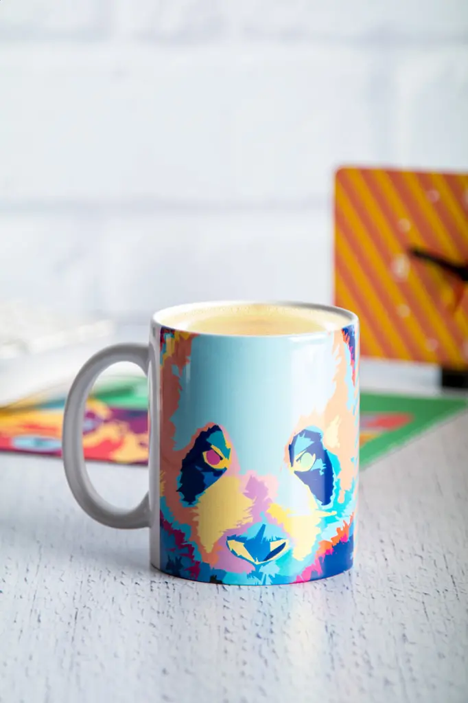 Sublimacijska šalica MultiColour AP812400 white-9