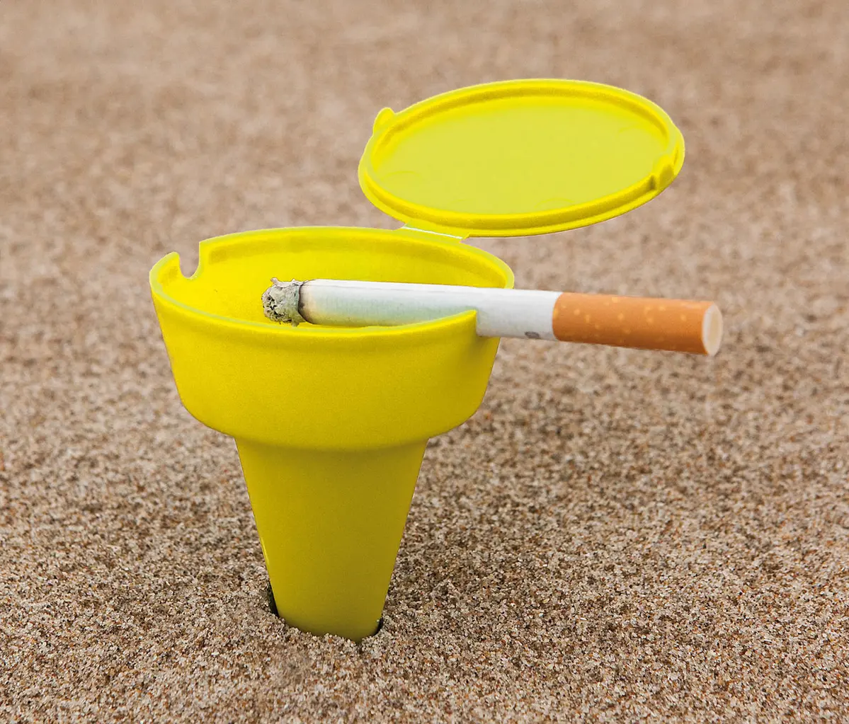 Plažna pepeljara Cleansand AP731922 yellow-2