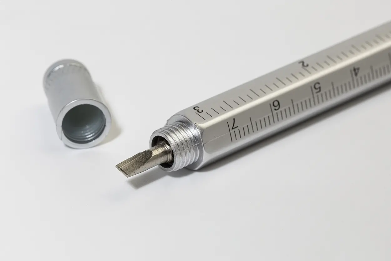 Kemijska olovka Fixpen AP741722 silver ø10×149 mm-1