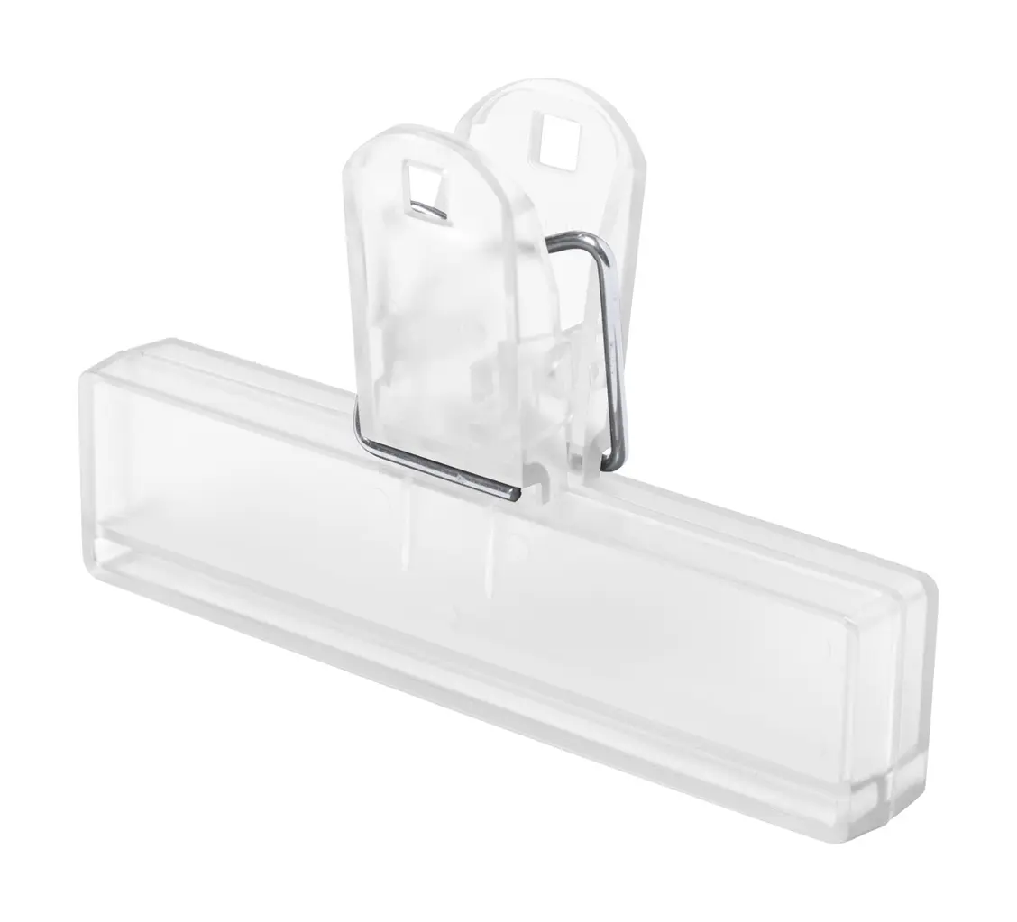 Stezaljka za zatvaranje vrećica Cripple AP781892 transparent 100×62×23 mm-0