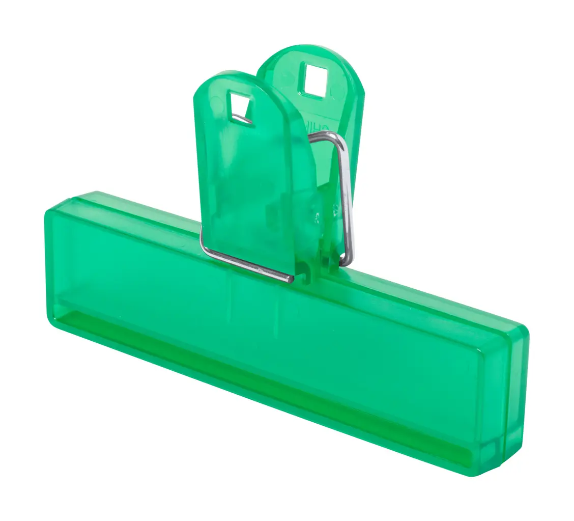 Stezaljka za zatvaranje vrećica Cripple AP781892 green 100×62×23 mm-0