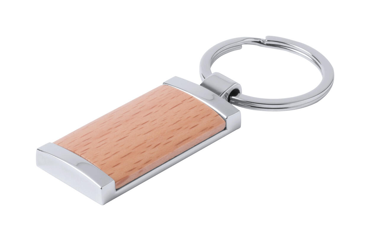 Privjesak za ključeve Mewok AP781895 brown, natural 24×48×6 mm-0