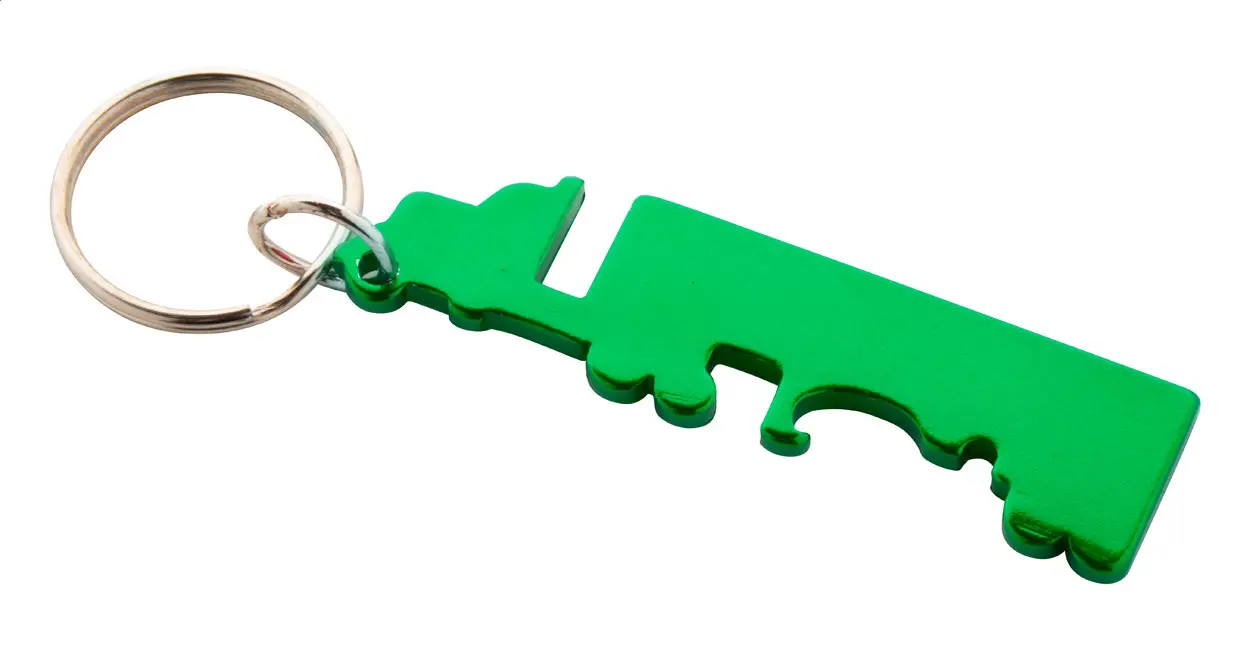 Privjesak za ključeve s otvaračem za bocu Peterby AP809548 green-1