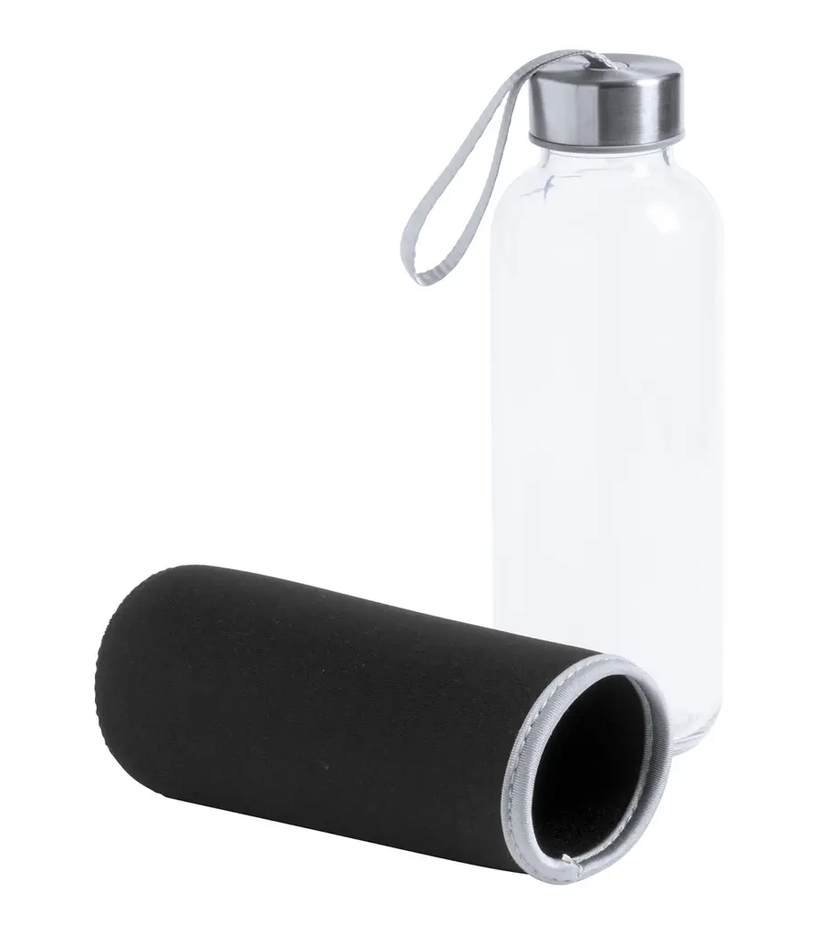 Staklena boca Ganga AP781675 black ø64×190 mm-1