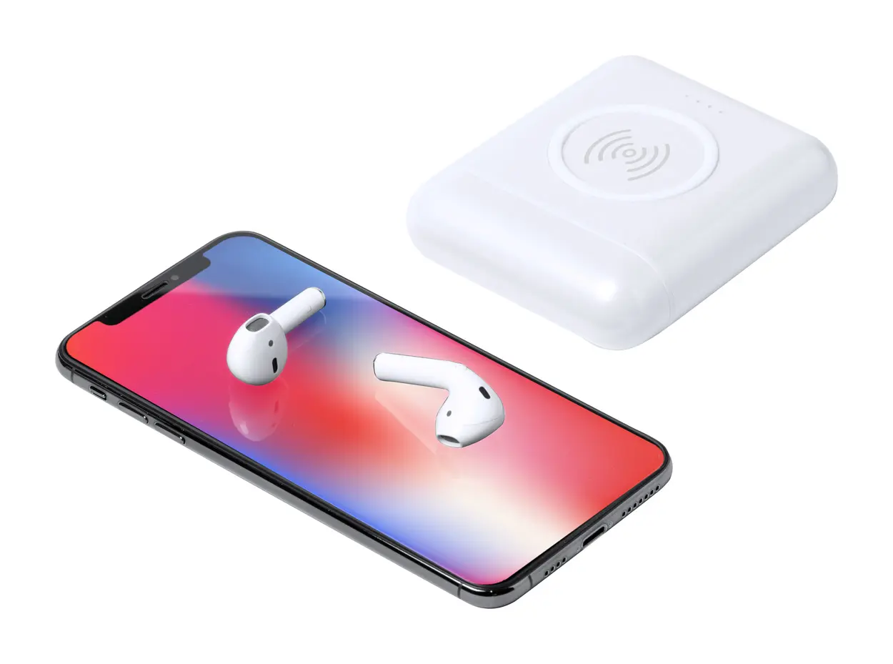 Power bank slušalice Repte AP721402 white 84×100×26 mm-5