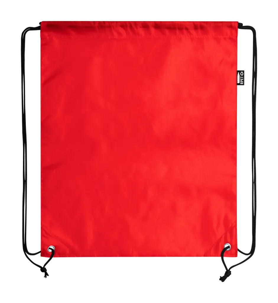 RPET Ruksak s vezicama Redraw AP721547 red 340×420 mm-0