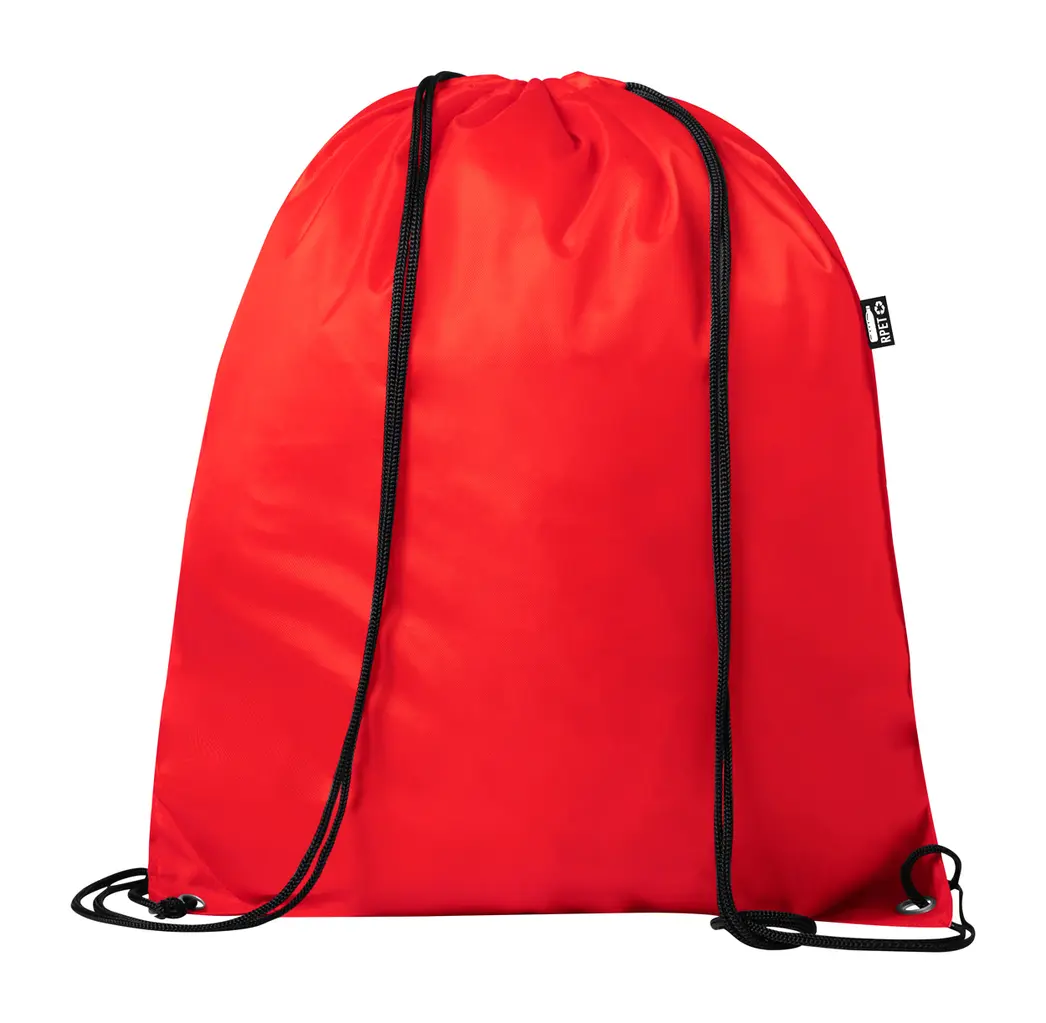 RPET Ruksak s vezicama Redraw AP721547 red 340×420 mm-1