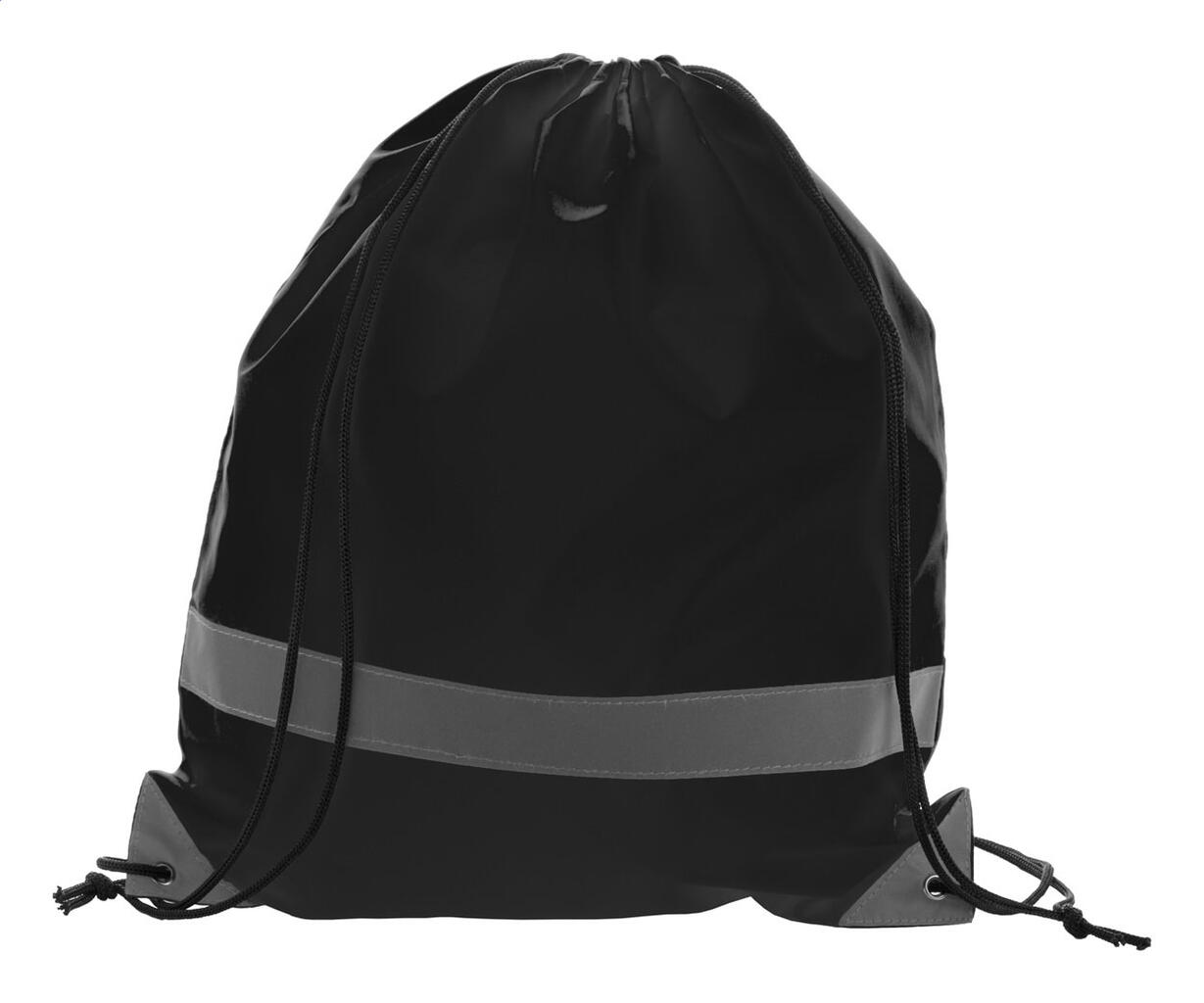 Reflektirajuća vrećica s vrpcom Vidraw AP741542 black 350×410 mm-1