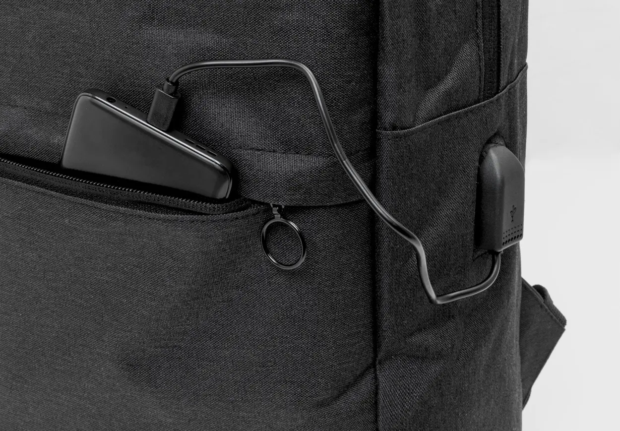 RPET Ruksak Hershey AP721548 black 310×450×170 mm-4