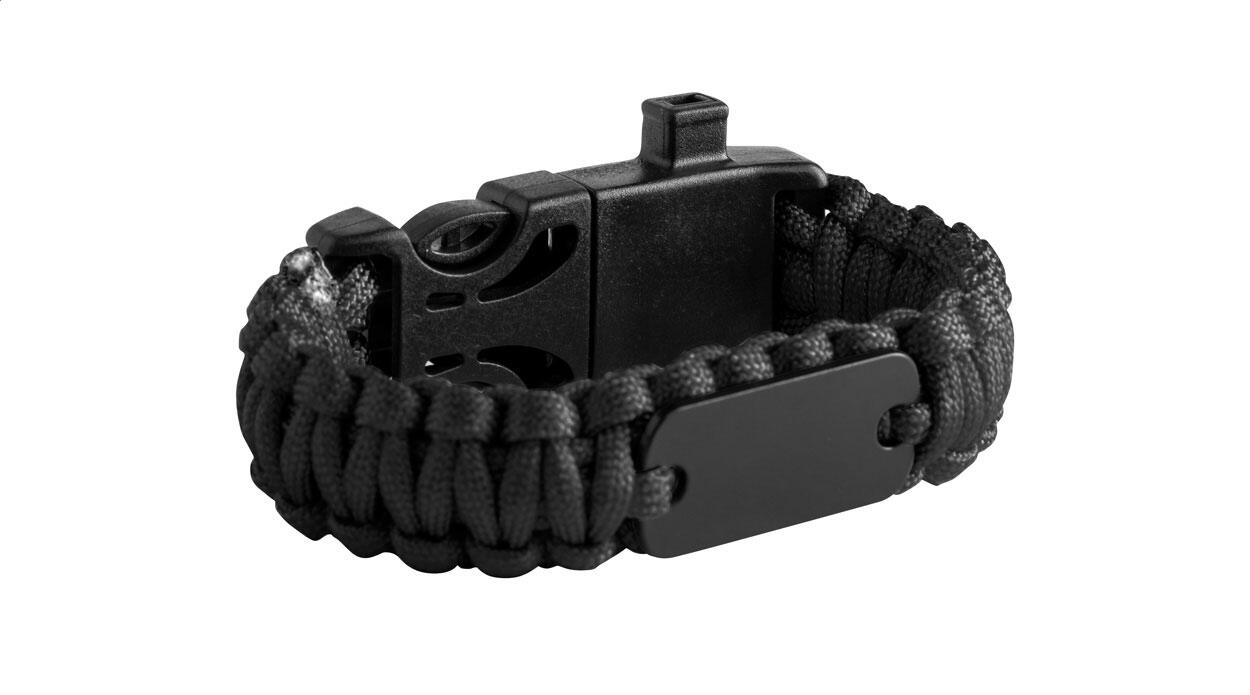 Narukvica za preživljavanje Peary AP721473 black 255×34×11 mm-1