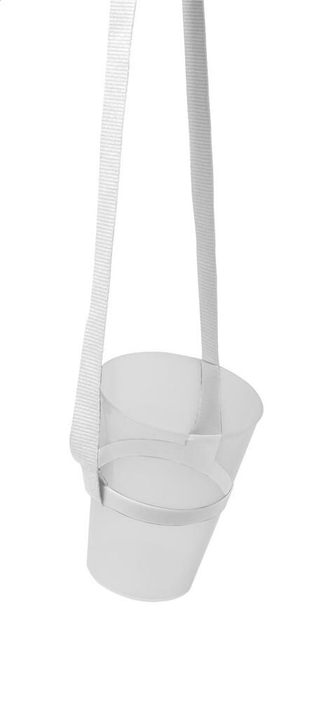 Reklamni držač čaša sa vezicom Lancup AP721482 white 60×450 mm-1
