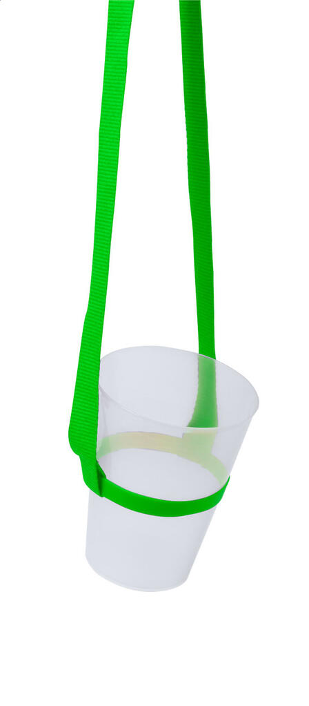 Reklamni držač čaša sa vezicom Lancup AP721482 green 60×450 mm-1