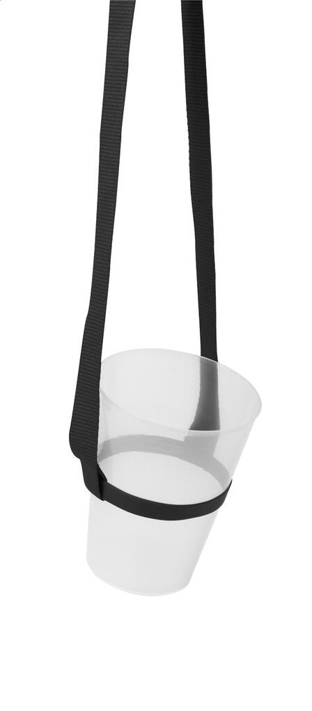 Reklamni držač čaša sa vezicom Lancup AP721482 black 60×450 mm-2