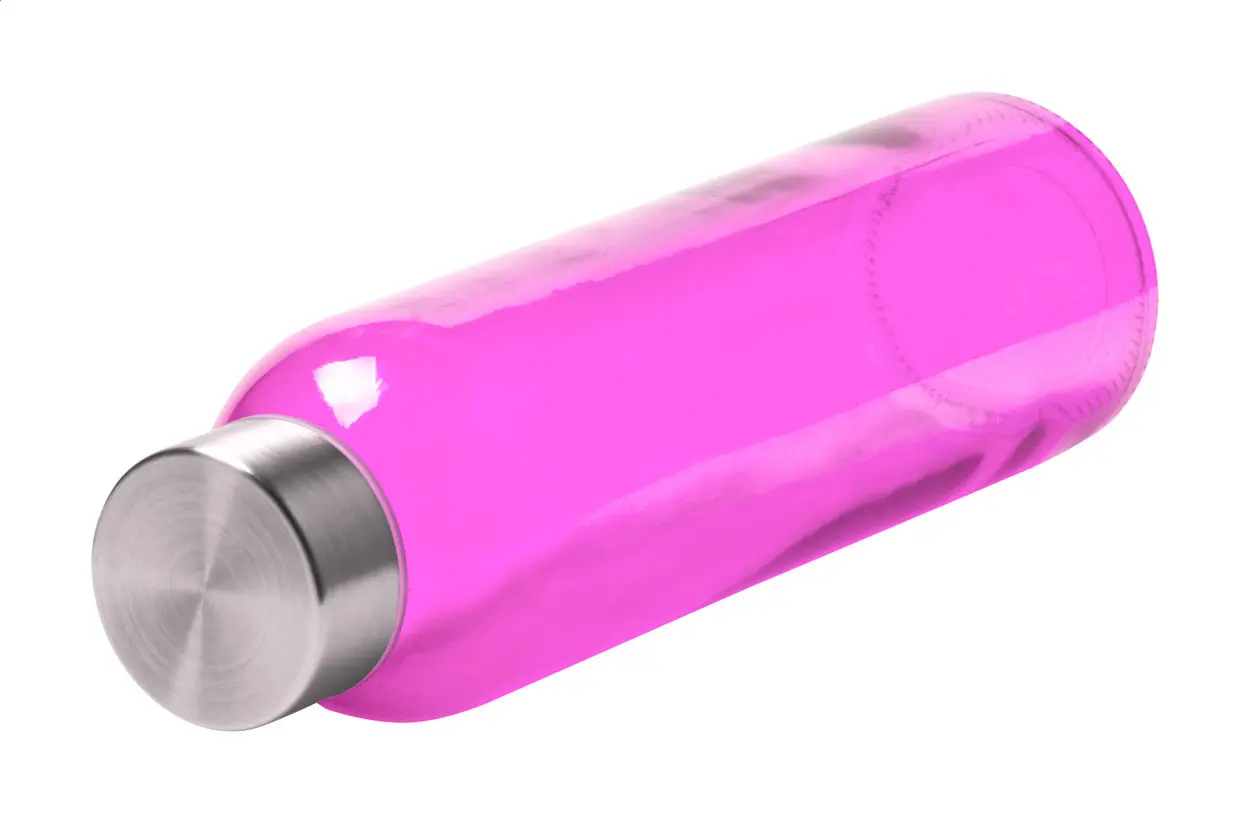 Staklena boca Konga AP721412 pink ø63×220 mm-1