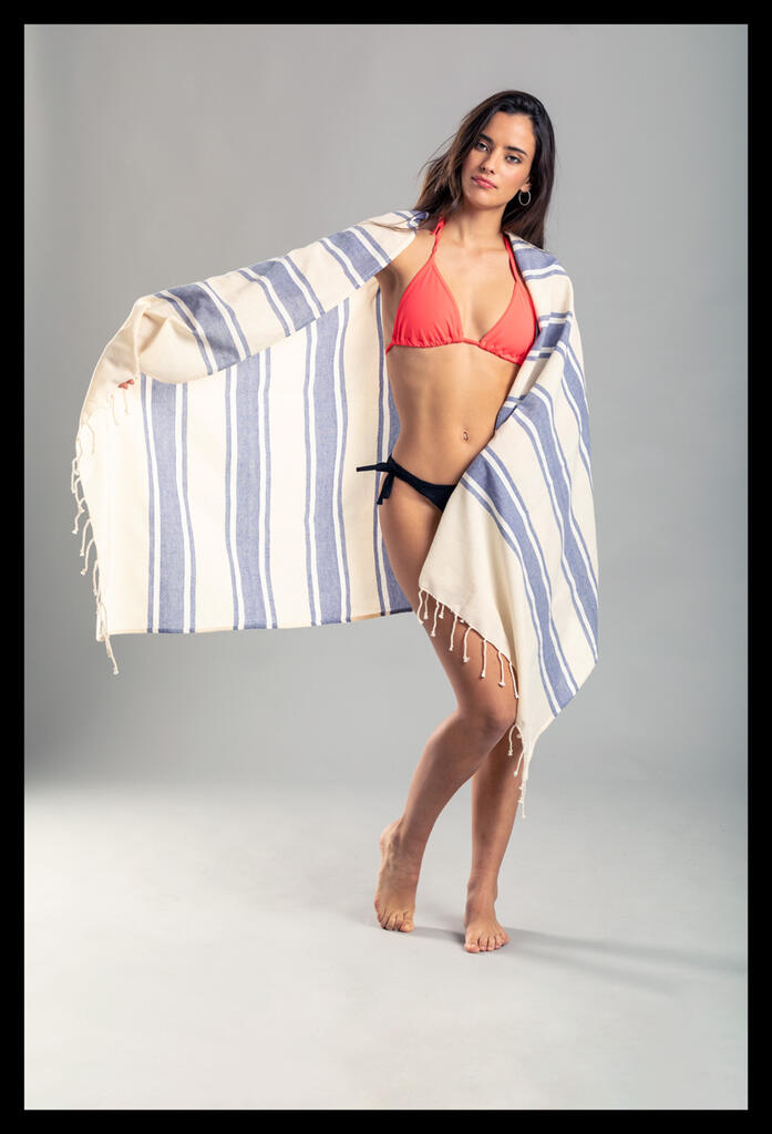 Ručnik za plažu Hermosa AP721622 blue 1800×900 mm-2