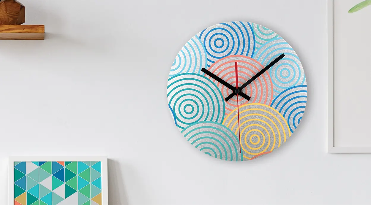 Zidni sat BeTime Alu D AP718936 silver-5