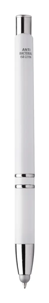 Antibakterijska kemijska olovka Clonnel AP721809 white ø10×139 mm-1