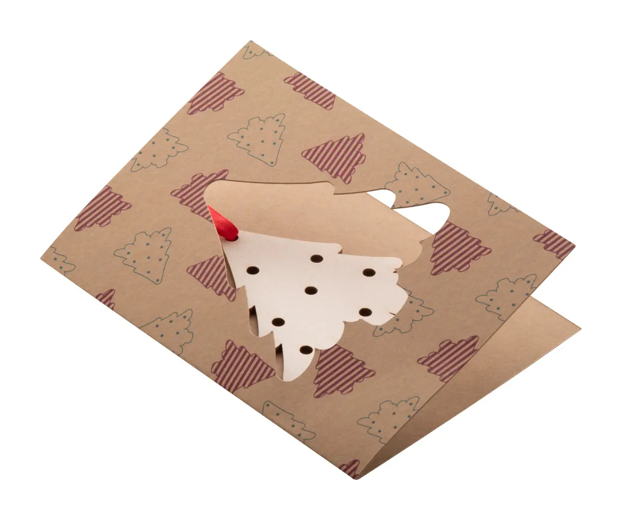 Božićna čestitka TreeCard Eco AP718645 natural-3