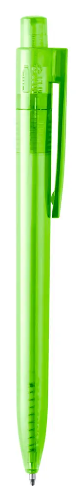 RPET Kemijska olovka Itini AP721870 green ø10×136 mm-2