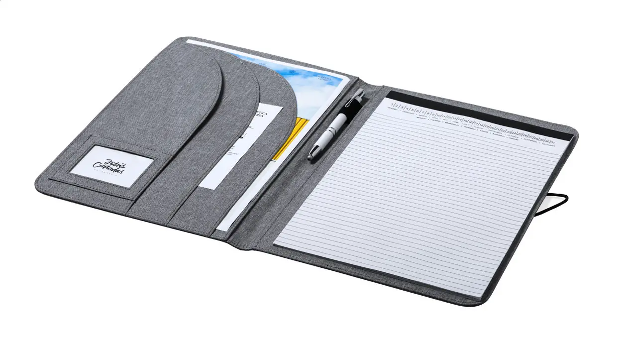 RPET Mapa za dokumente Dennis AP721881 ash grey 245×320×15 mm-5