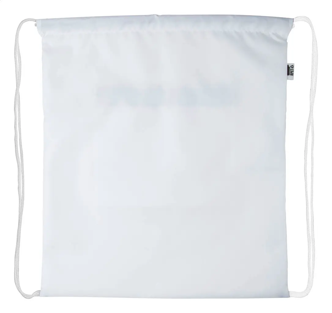 Torba s vezicama CUSTOM MADE CreaDraw Zip RPET AP718541 white-5
