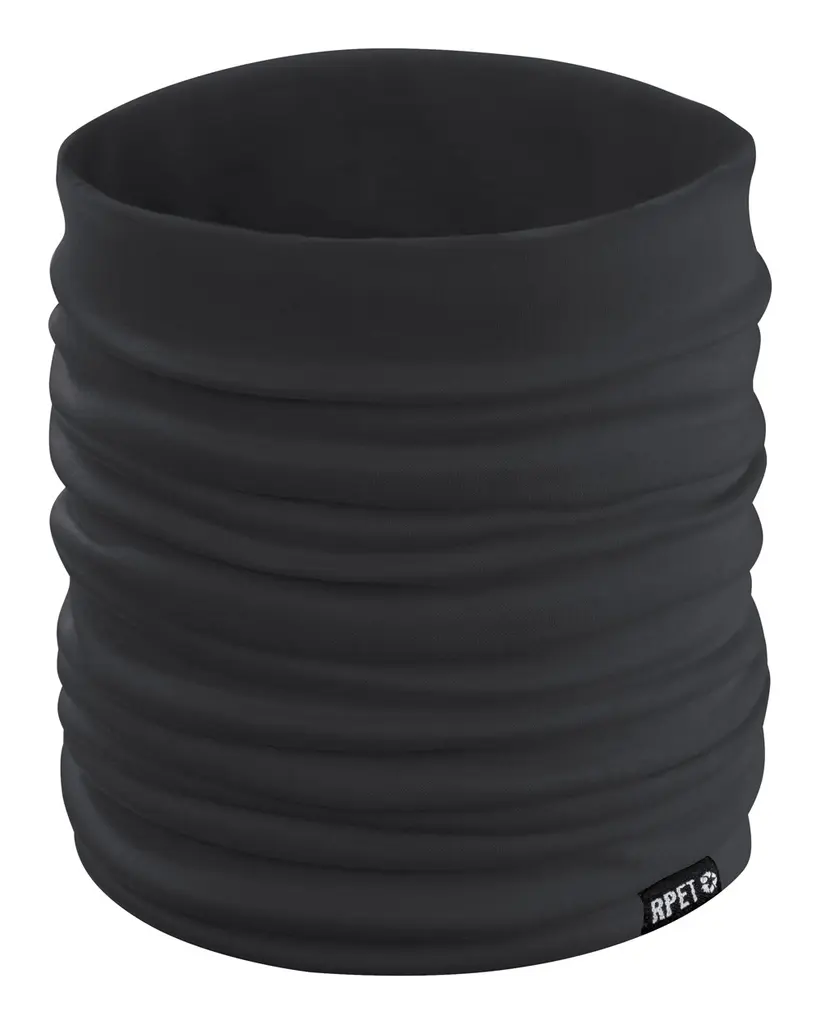 RPET Višenamjenska marama Terrax AP721924 black 250×500 mm-0