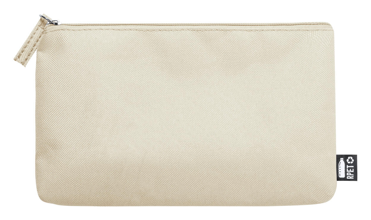 RPET Kozmetička torbica Vanitax AP721919 beige 210×120×30 mm-0