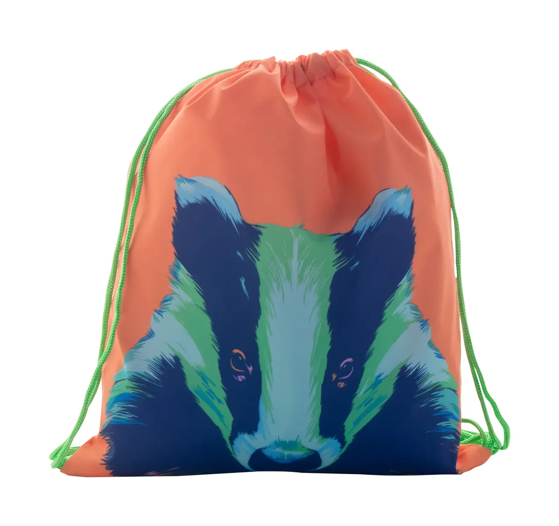 Dječja torba s vezicama CUSTOM MADE CreaDraw Kids AP716413 green-2