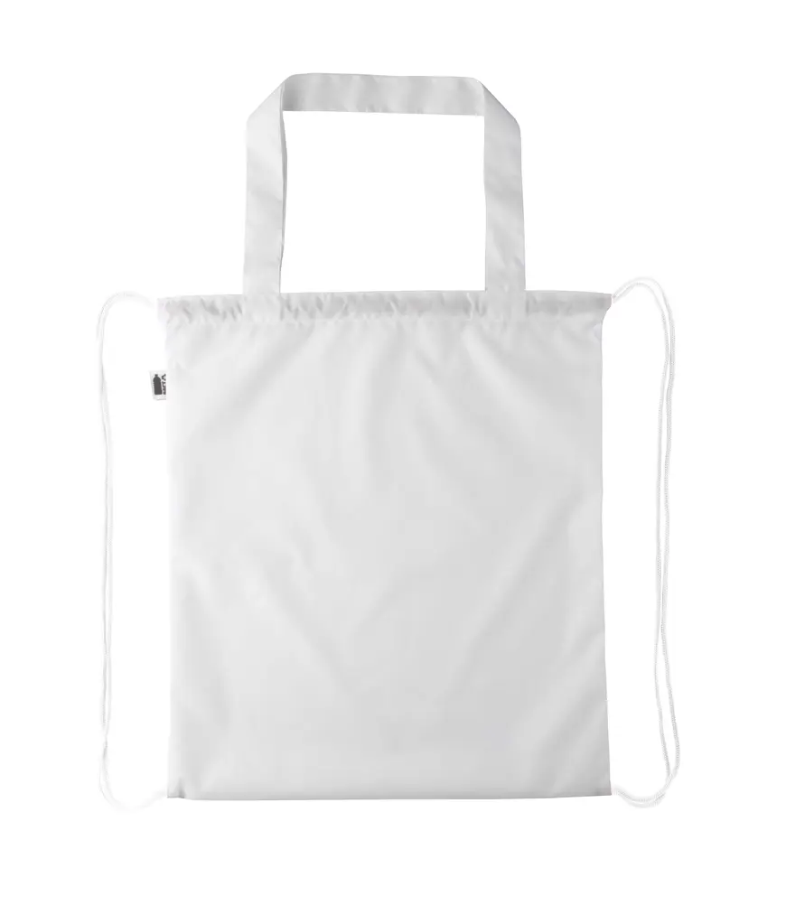 Torba s vezicama CUSTOM MADE CreaDraw Shop RPET AP716412 white-1