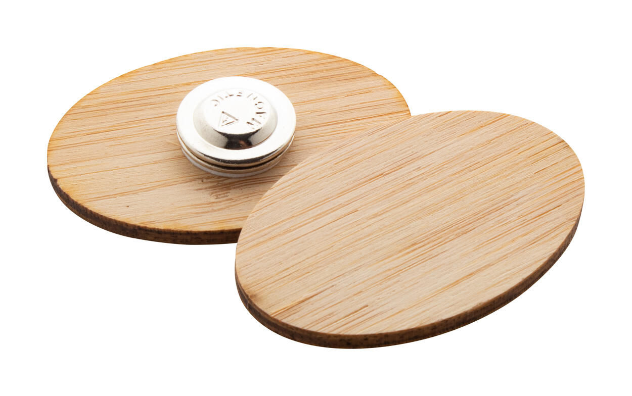 Akreditacija od bambusa BooBadge AP716415 natural-0