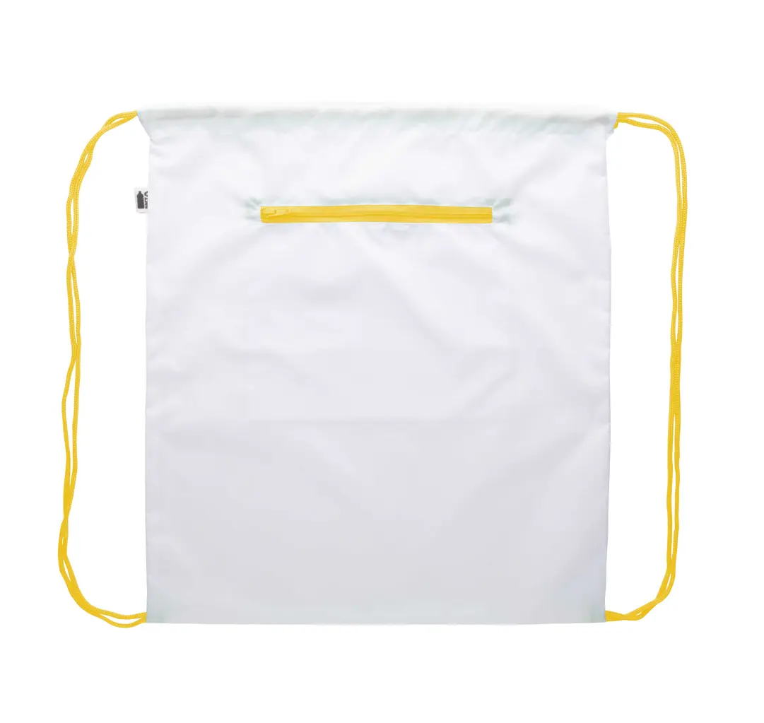 Torba s vezicama CUSTOM MADE CreaDraw Zip RPET AP718541 yellow-1