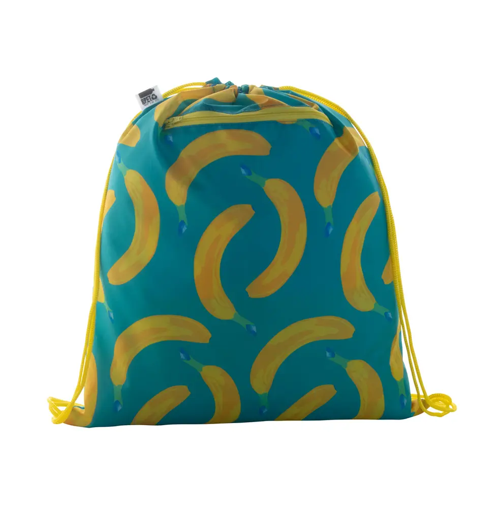 Torba s vezicama CUSTOM MADE CreaDraw Zip RPET AP718541 yellow-2