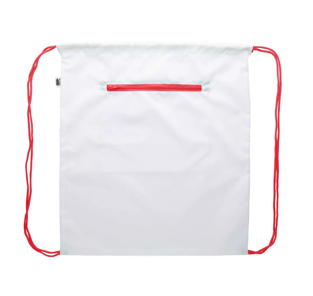 Torba s vezicama CUSTOM MADE CreaDraw Zip RPET AP718541 red-1