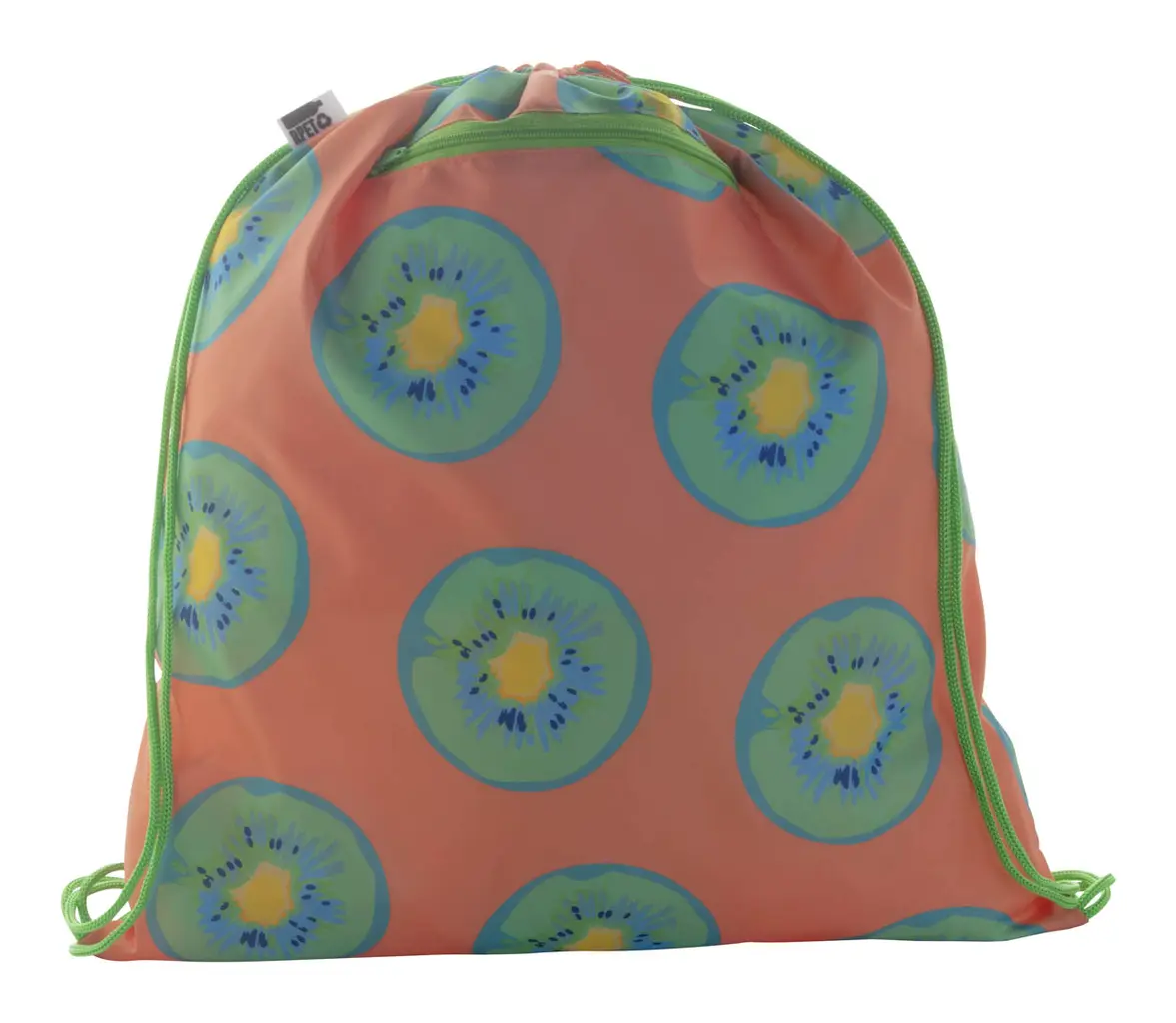 Torba s vezicama CUSTOM MADE CreaDraw Zip RPET AP718541 green-0
