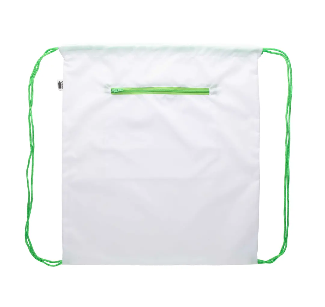 Torba s vezicama CUSTOM MADE CreaDraw Zip RPET AP718541 green-1