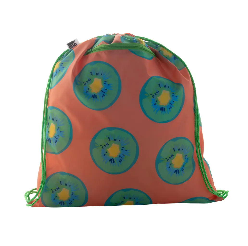 Torba s vezicama CUSTOM MADE CreaDraw Zip RPET AP718541 green-2