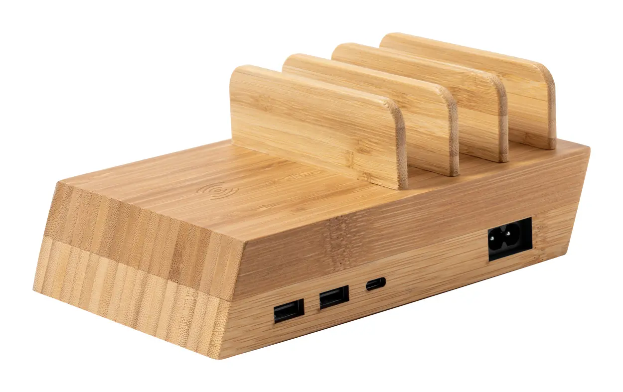 USB stanica za punjenje Angily AP722114 natural 180×74×115 mm-0